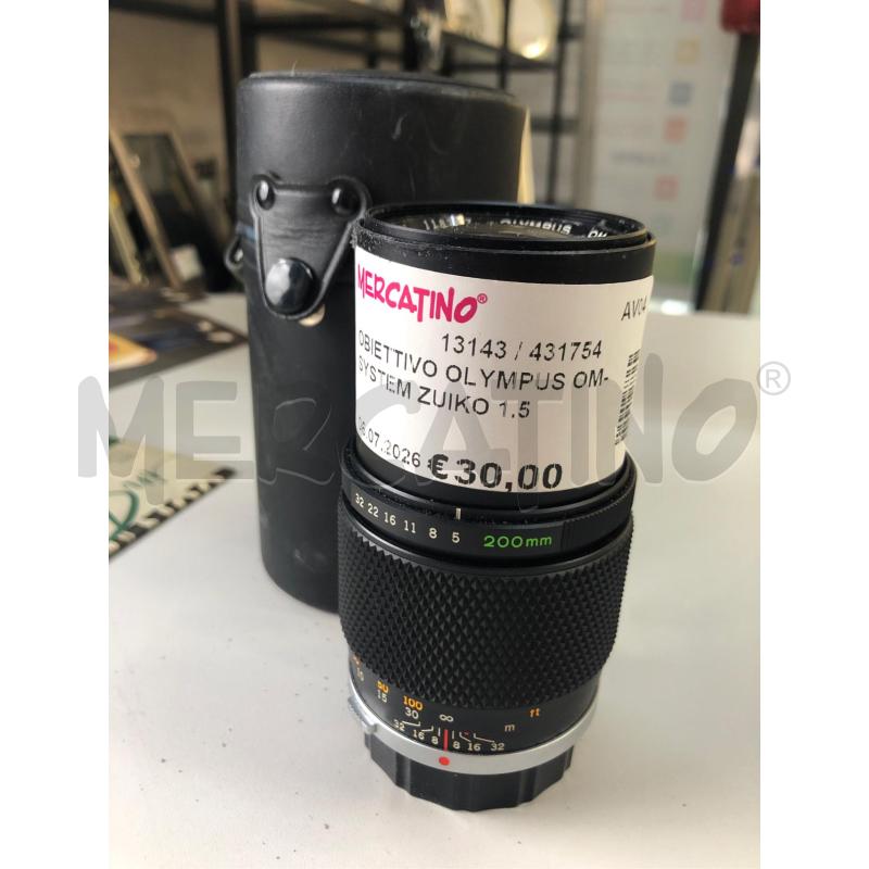 OBIETTIVO OLYMPUS OM-SYSTEM ZUIKO 1.5 | Mercatino dell'Usato Avellino 1