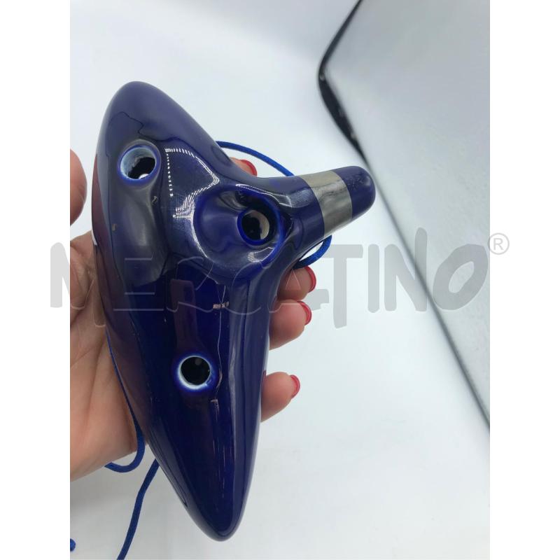 OCARINA CERAMICA BLU  | Mercatino dell'Usato Avellino 3