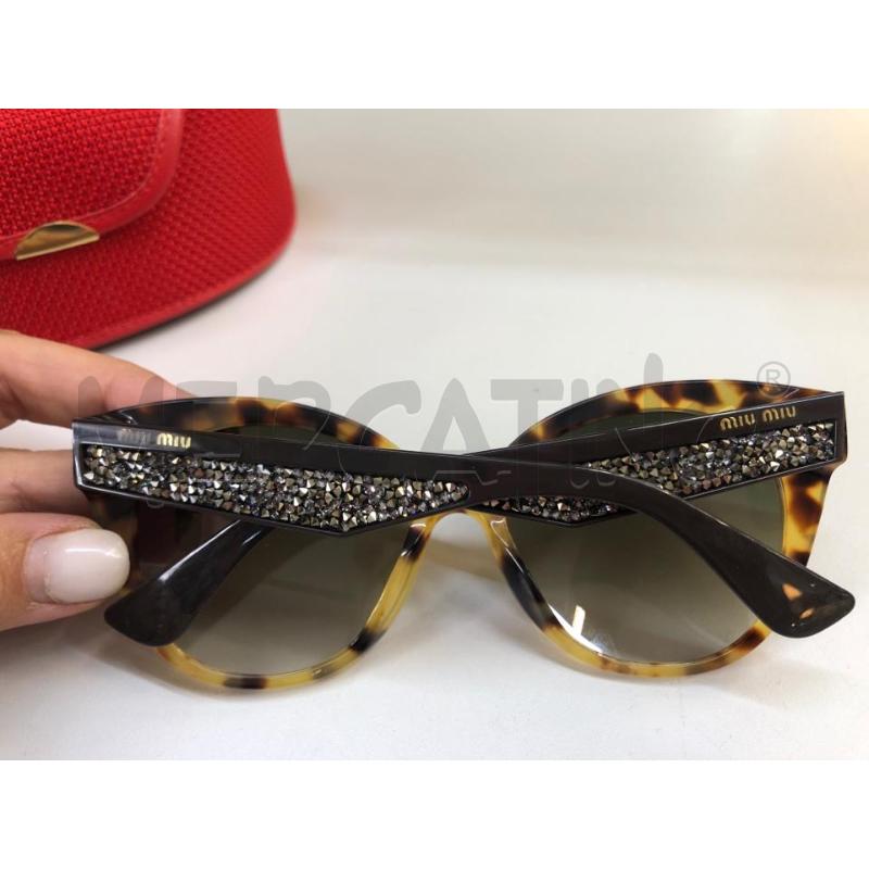 OCCHIALI DONNA MIU MIU AVARA CHIARA STRASS  | Mercatino dell'Usato Avellino 3