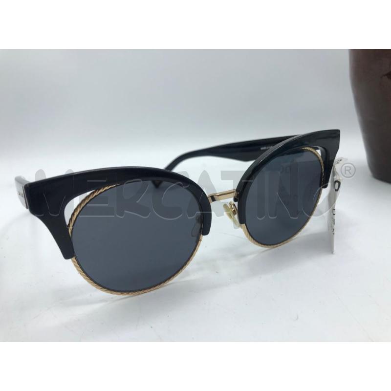 OCCHIALI DONNA NERO DORATO MARC JACOBS | Mercatino dell'Usato Avellino 1