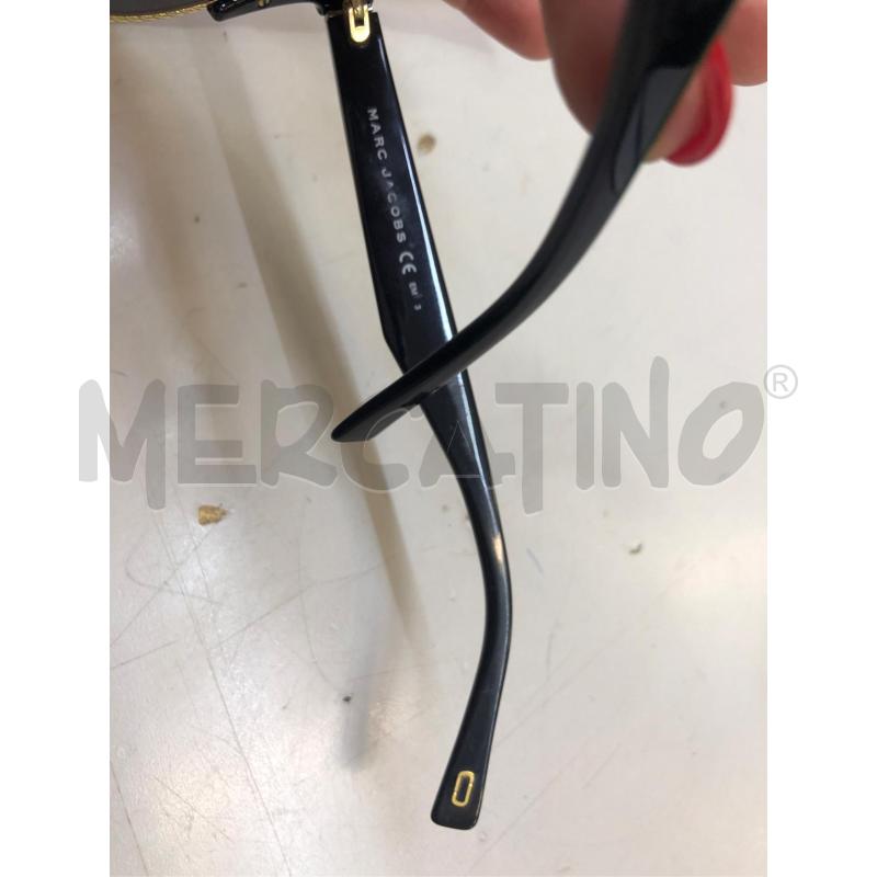 OCCHIALI DONNA NERO DORATO MARC JACOBS | Mercatino dell'Usato Avellino 2