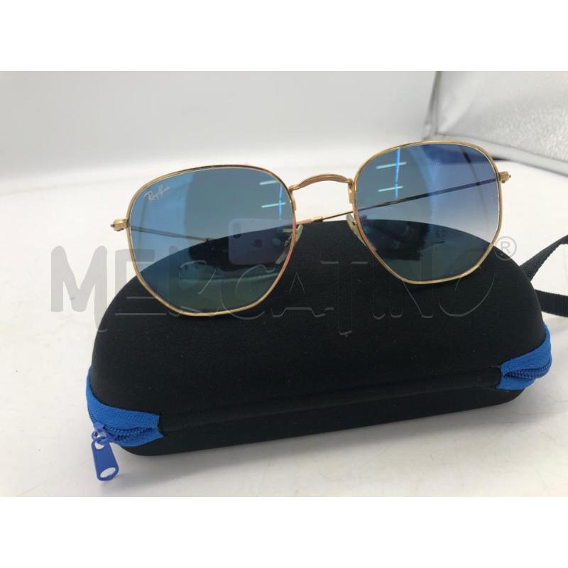 OCCHIALI UOMO RAY BAN DORATO  | Mercatino dell'Usato Avellino 1