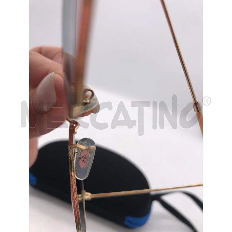 OCCHIALI UOMO RAY BAN DORATO  | Mercatino dell'Usato Avellino 2