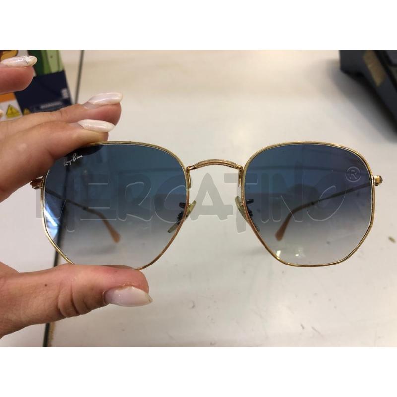 OCCHIALI UOMO RAY BAN DORATO  | Mercatino dell'Usato Avellino 3