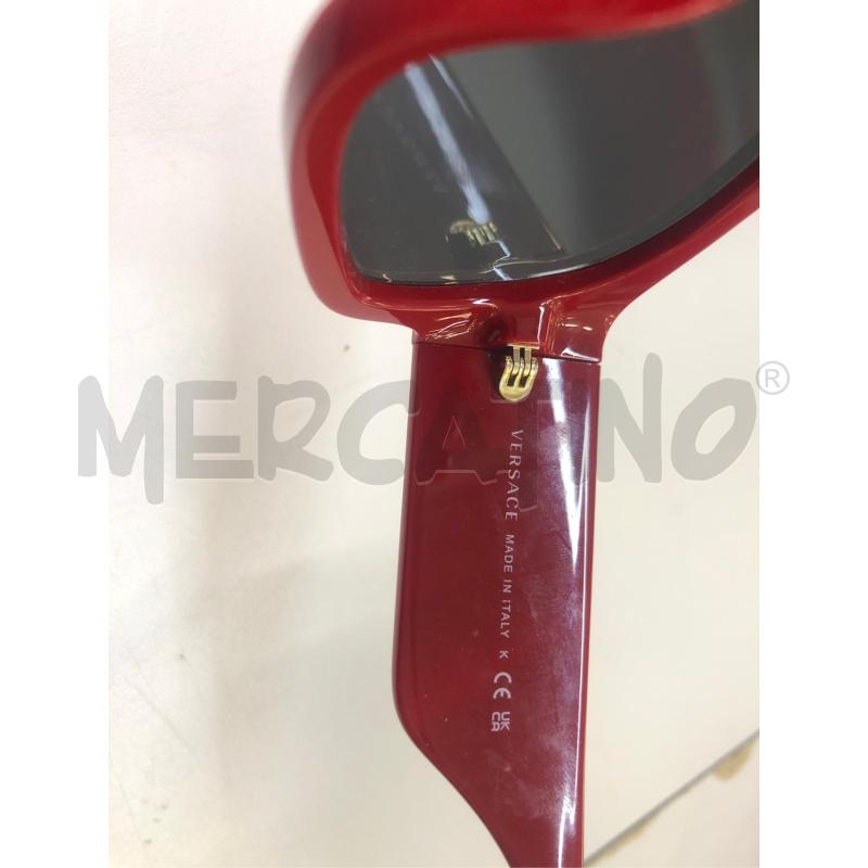 OCCHIALI UOMO VERSACE ROSSO  | Mercatino dell'Usato Avellino 5