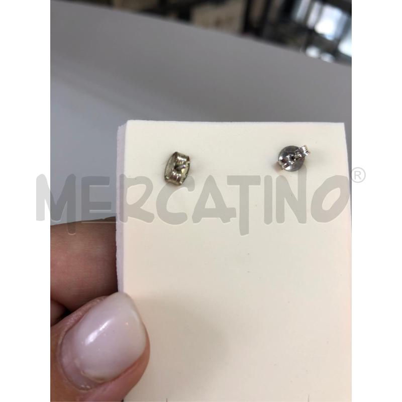 ORECCHINI AG VIOLA SFACCETTATI  | Mercatino dell'Usato Avellino 2