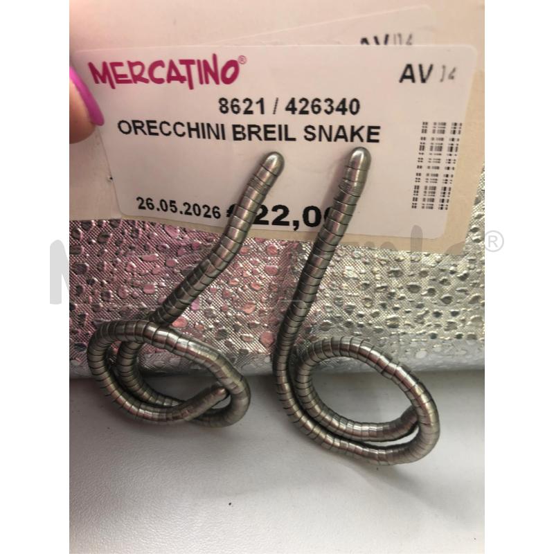 ORECCHINI BREIL SNAKE | Mercatino dell'Usato Avellino 2