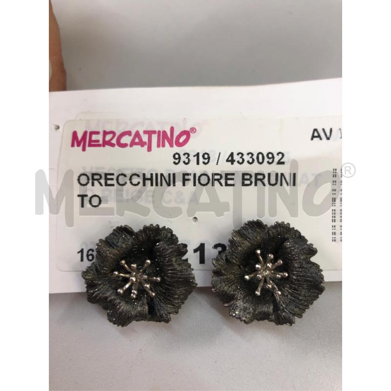 ORECCHINI FIORE BRUNITO  | Mercatino dell'Usato Avellino 4
