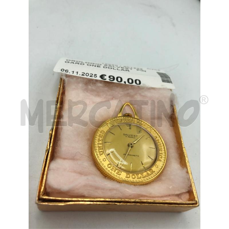 OROLOGIO SALVEST  PINGARD ONE DOLLAR  | Mercatino dell'Usato Avellino 1
