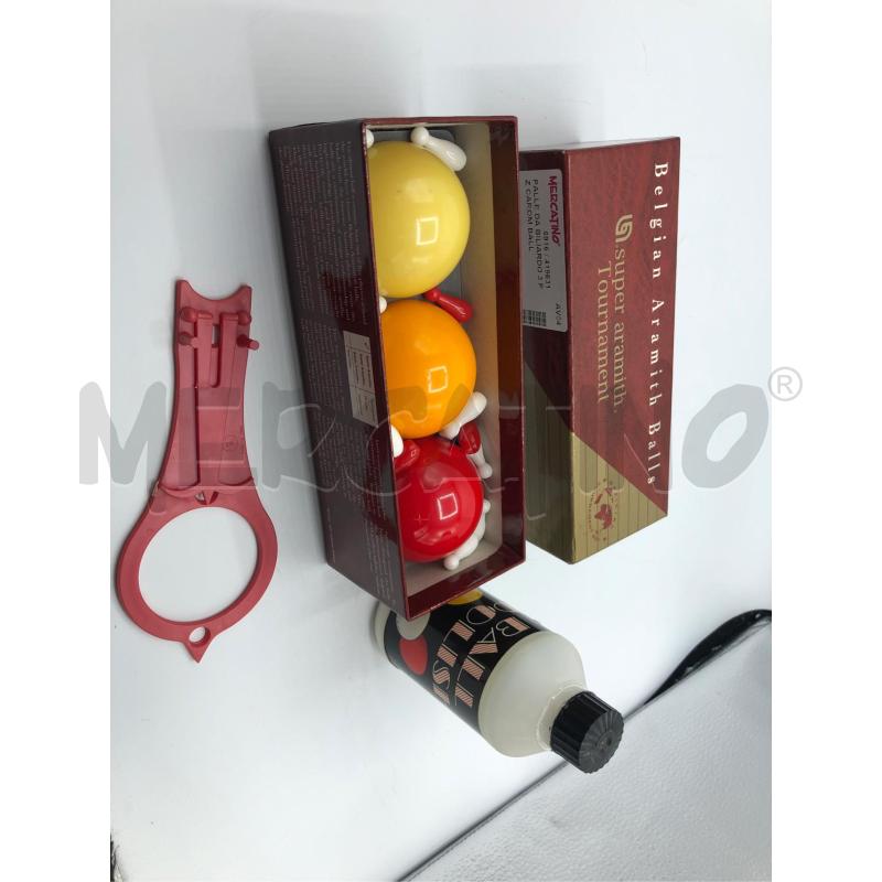 PALLE DA BILIARDO 3 PZ CAROM BALL  | Mercatino dell'Usato Avellino 1