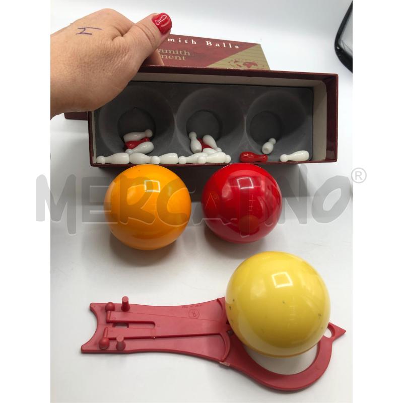 PALLE DA BILIARDO 3 PZ CAROM BALL  | Mercatino dell'Usato Avellino 2