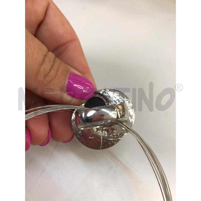 PARURE COLLANA+ANELLO TORCH BLUETTE  | Mercatino dell'Usato Avellino 2