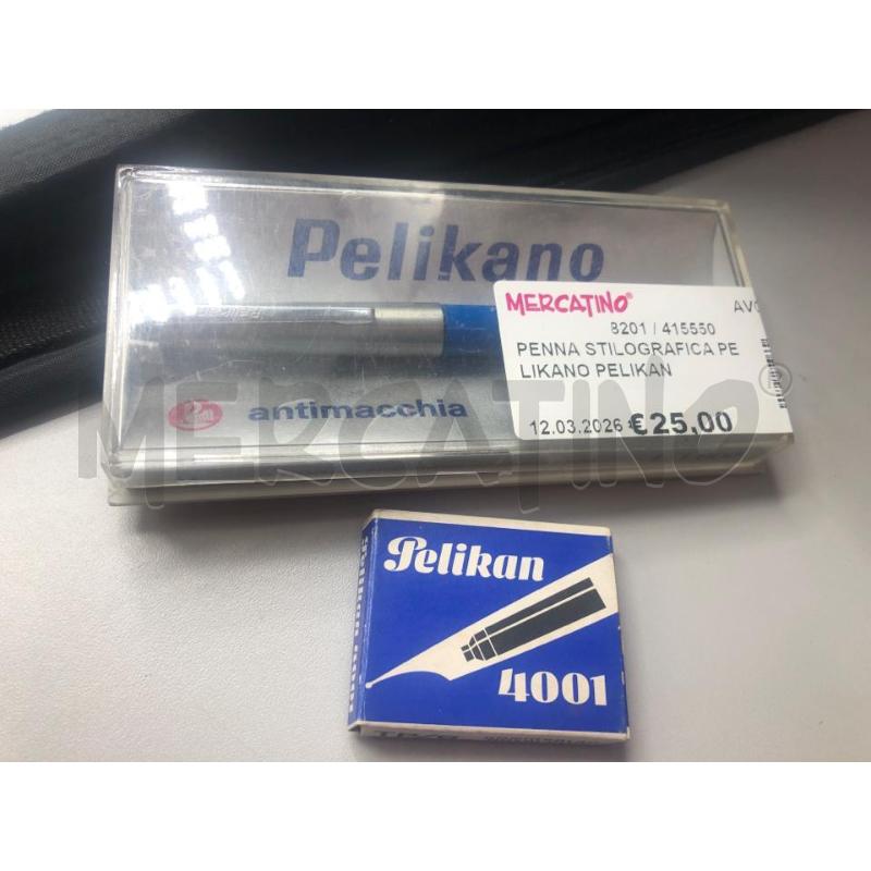 PENNA STILOGRAFICA PELIKANO PELIKAN  | Mercatino dell'Usato Avellino 1