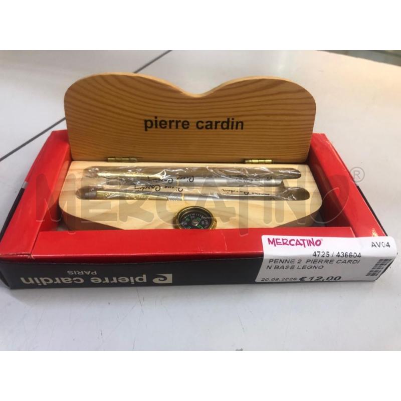 PENNE 2  PIERRE CARDIN BASE LEGNO  | Mercatino dell'Usato Avellino 1