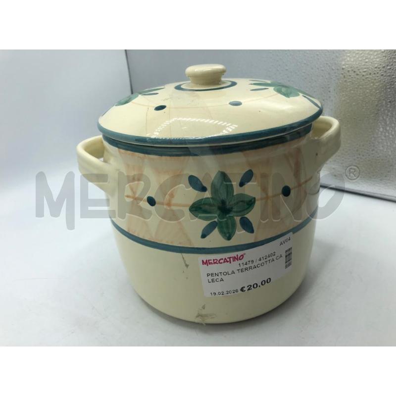 PENTOLA TERRACOTTA CALECA | Mercatino dell'Usato Avellino 3