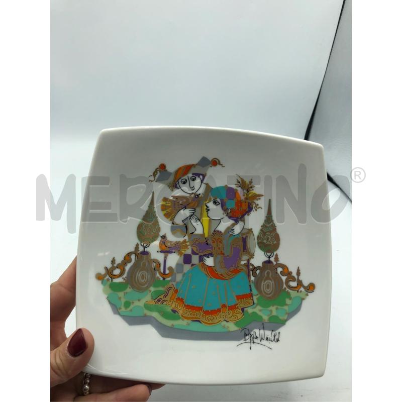 PIATTINO ROSENTHAL COMMEDIA DELL'ARTE  | Mercatino dell'Usato Avellino 2
