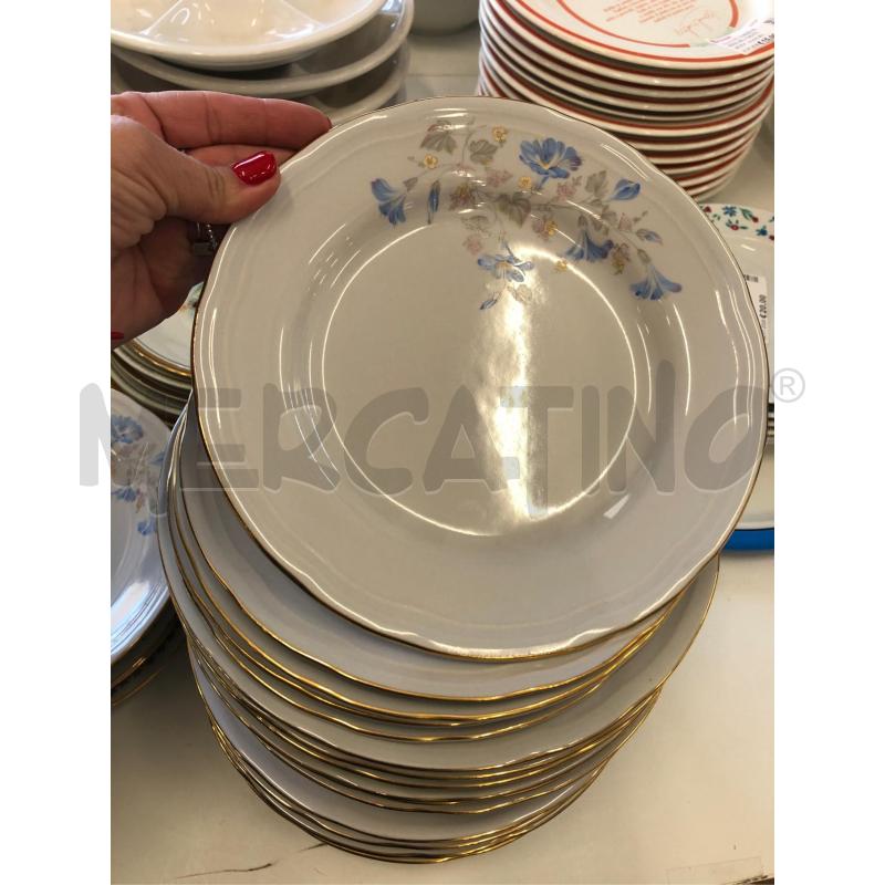 PIATTI PZ. 6X3 DECORO BLU | Mercatino dell'Usato Avellino 3
