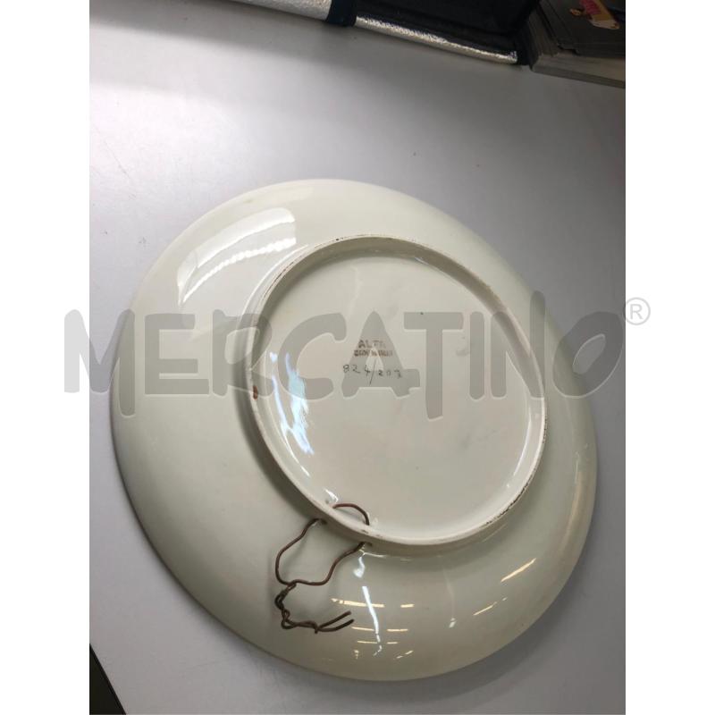 PIATTO CON DECORI CASA  | Mercatino dell'Usato Avellino 5