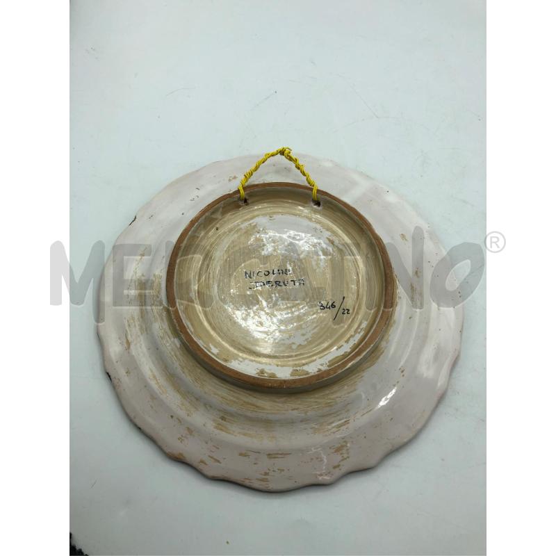 PIATTO DECORATO DERUTA  | Mercatino dell'Usato Avellino 2