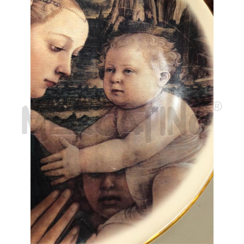 PIATTO MADONNA COL BAMBINO SCC CASTELLI  | Mercatino dell'Usato Avellino 2
