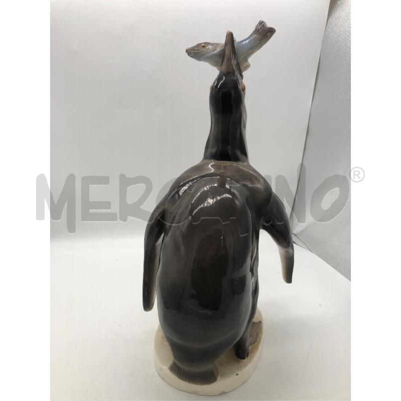 PINGUINO CERAMICA ITALY CON PESCE | Mercatino dell'Usato Avellino 4