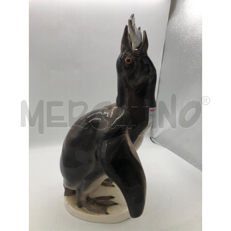 PINGUINO CERAMICA ITALY CON PESCE | Mercatino dell'Usato Avellino 5