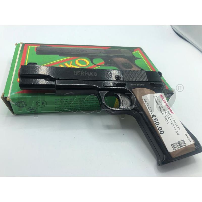 PISTOLA GIOCATTOLO SERPIKO VILLA GIOCATTOLI  | Mercatino dell'Usato Avellino 1