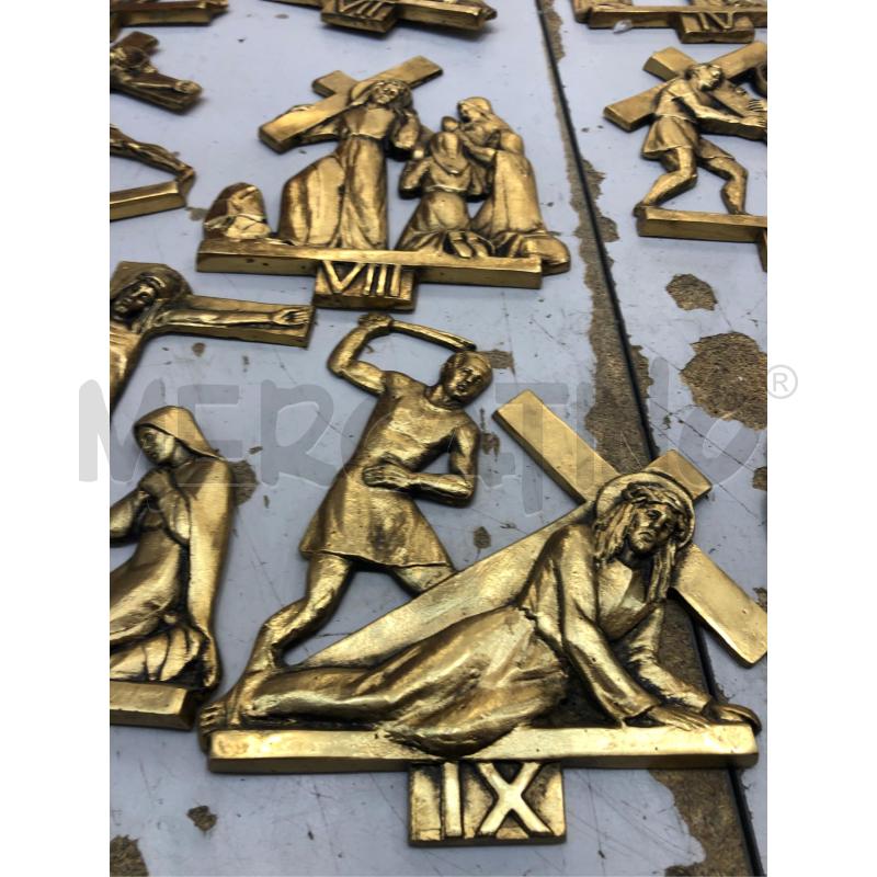 PLACCA STAZIONE DELLA VIA CRUCIS OTTONE 13 | Mercatino dell'Usato Avellino 2