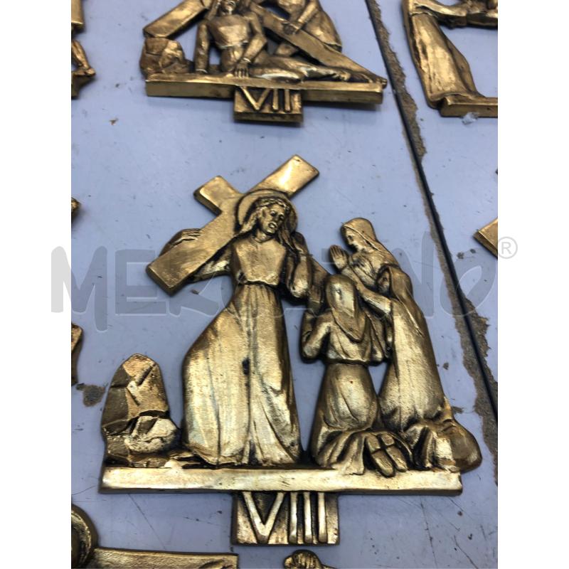 PLACCA STAZIONE DELLA VIA CRUCIS OTTONE 13 | Mercatino dell'Usato Avellino 3