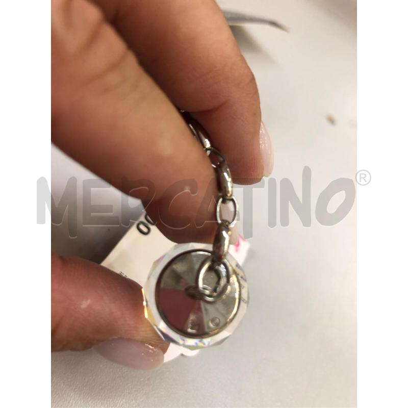 PORTA CHIAVI QUADRIFOGLIO SWAROVSKY | Mercatino dell'Usato Avellino 3