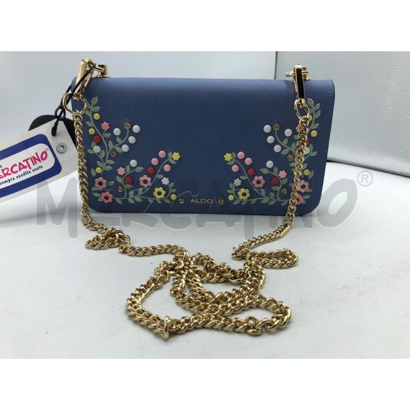PORTA FOGLIO ALDO AZZ  CAT DORATA FIORI  | Mercatino dell'Usato Avellino 1