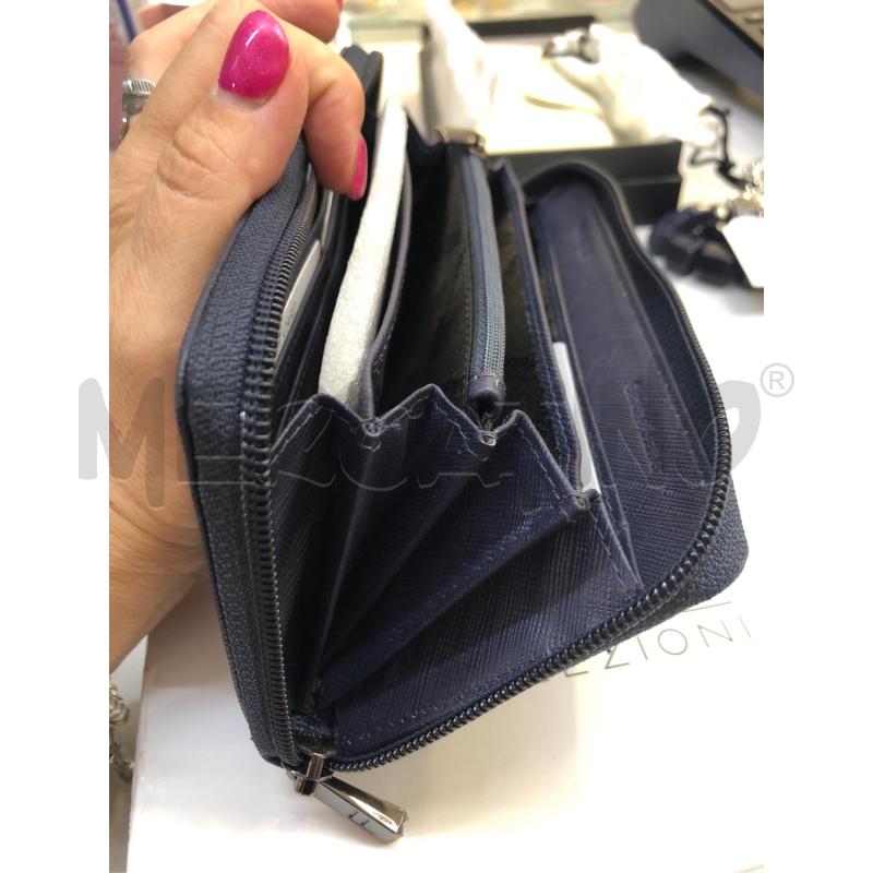PORTA FOGLIO BLU FERRÈ COLLEZIONI | Mercatino dell'Usato Avellino 3