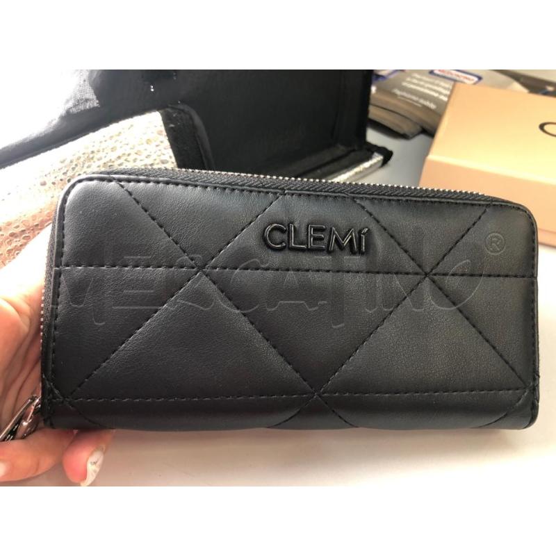PORTA FOGLIO CLEMI  NERO  | Mercatino dell'Usato Avellino 5