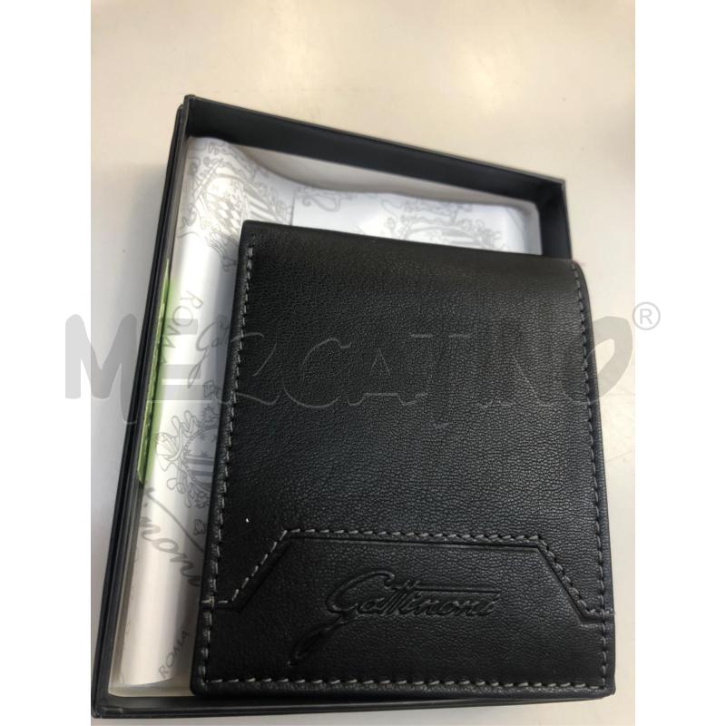 PORTA FOGLIO GATTINONI NERO  | Mercatino dell'Usato Avellino 1