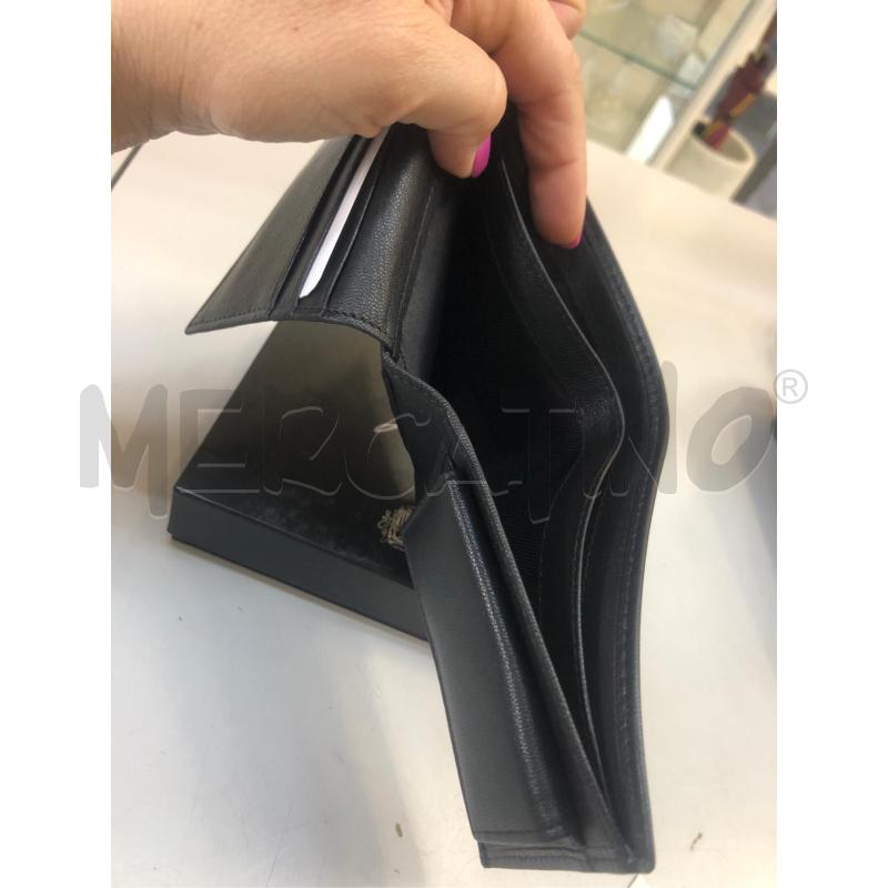 PORTA FOGLIO GATTINONI NERO  | Mercatino dell'Usato Avellino 3