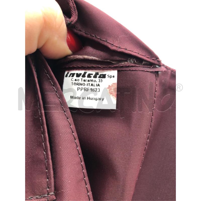 PORTA FOGLIO INVICTA TESSUT BORDO' | Mercatino dell'Usato Avellino 4