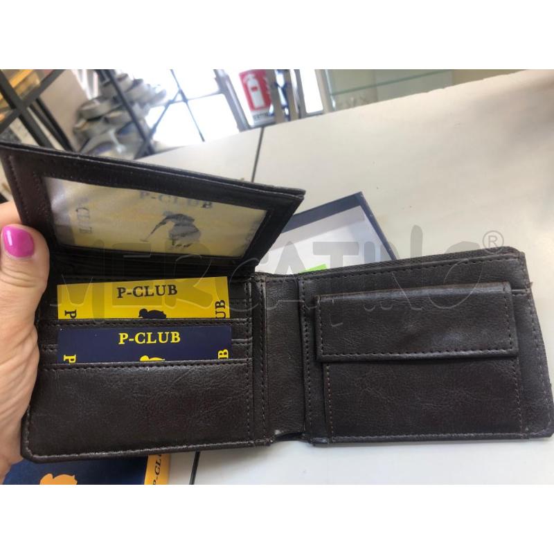 PORTA FOGLIO P. CLUB MARRONE  | Mercatino dell'Usato Avellino 2