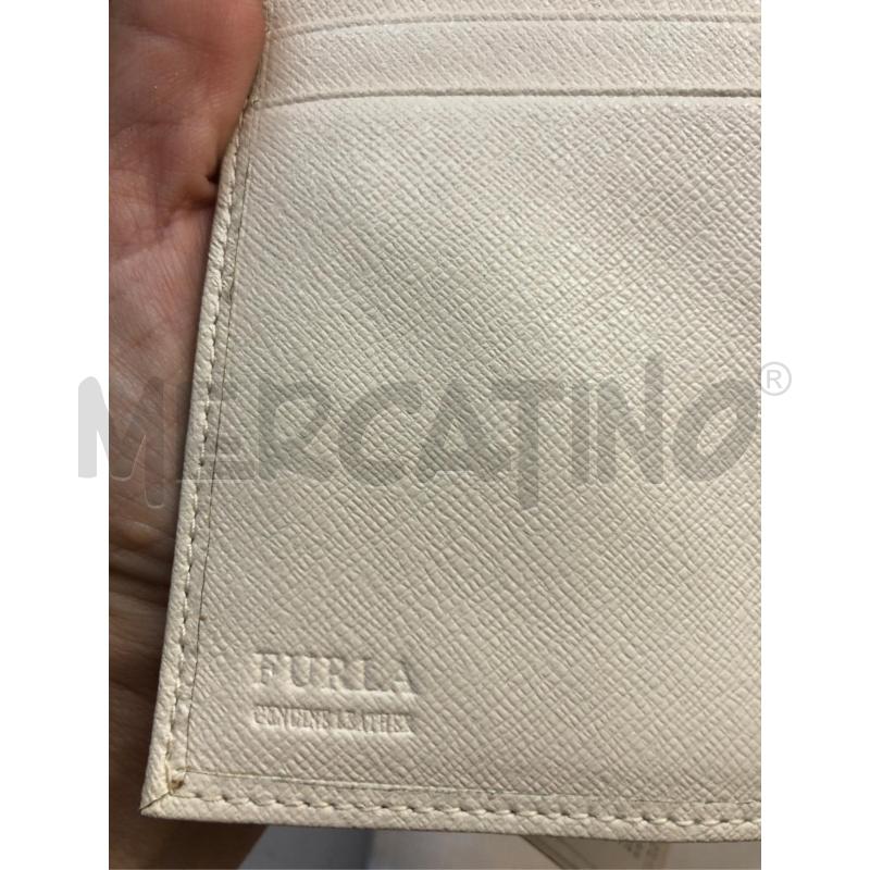 PORTA FOGLIO PANNA FURLA  | Mercatino dell'Usato Avellino 4