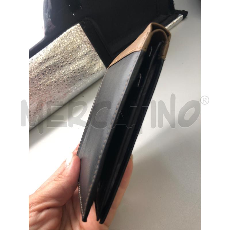 PORTA FOGLIO UOMO CHARRO NERO BEIGE  | Mercatino dell'Usato Avellino 5
