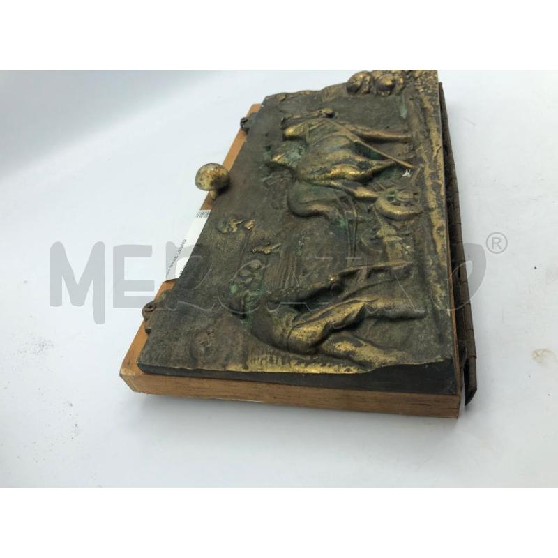 QUADRETTO OTTONE CAVALLO BASE LEGNO  | Mercatino dell'Usato Avellino 3