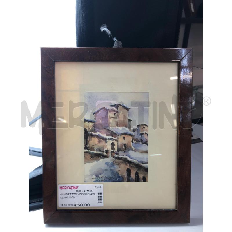 QUADRETTO VECCHIO AVELLINO 1950 | Mercatino dell'Usato Avellino 4