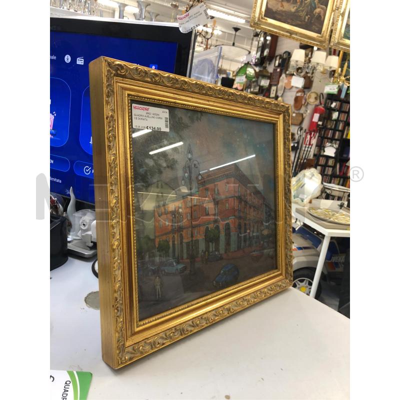 QUADRO AVELLINO CORNICE DORATA  | Mercatino dell'Usato Avellino 4