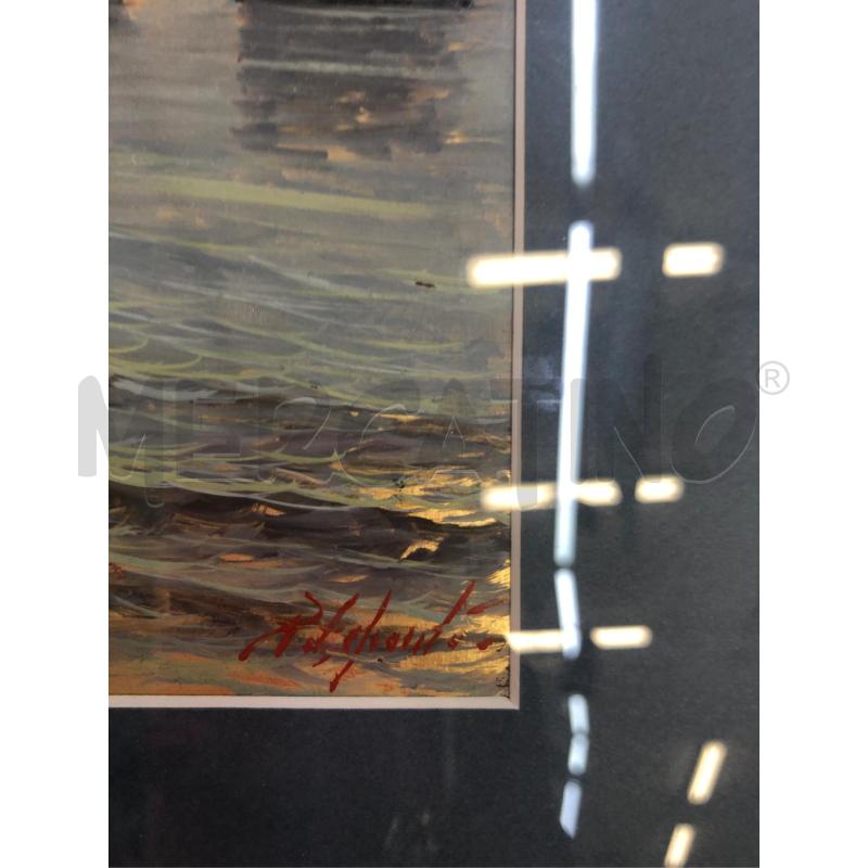QUADRO CORNICE BIANCA CAPRI  | Mercatino dell'Usato Avellino 2