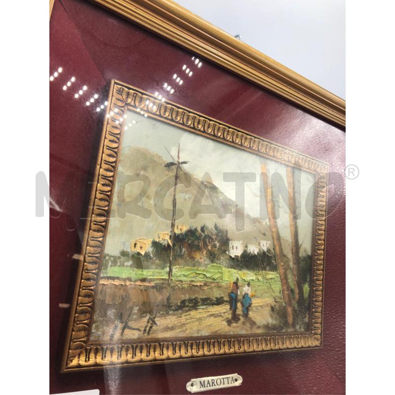 QUADRO CORNICE DORATA MAROTTA  | Mercatino dell'Usato Avellino 2