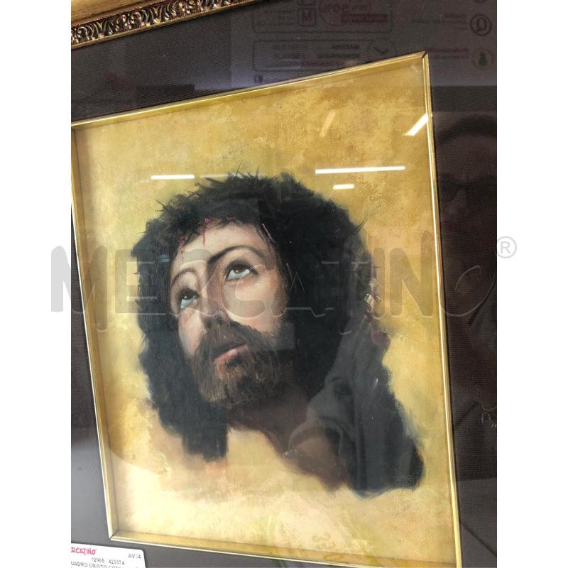 QUADRO CRISTO CORNICE DORATA  | Mercatino dell'Usato Avellino 2