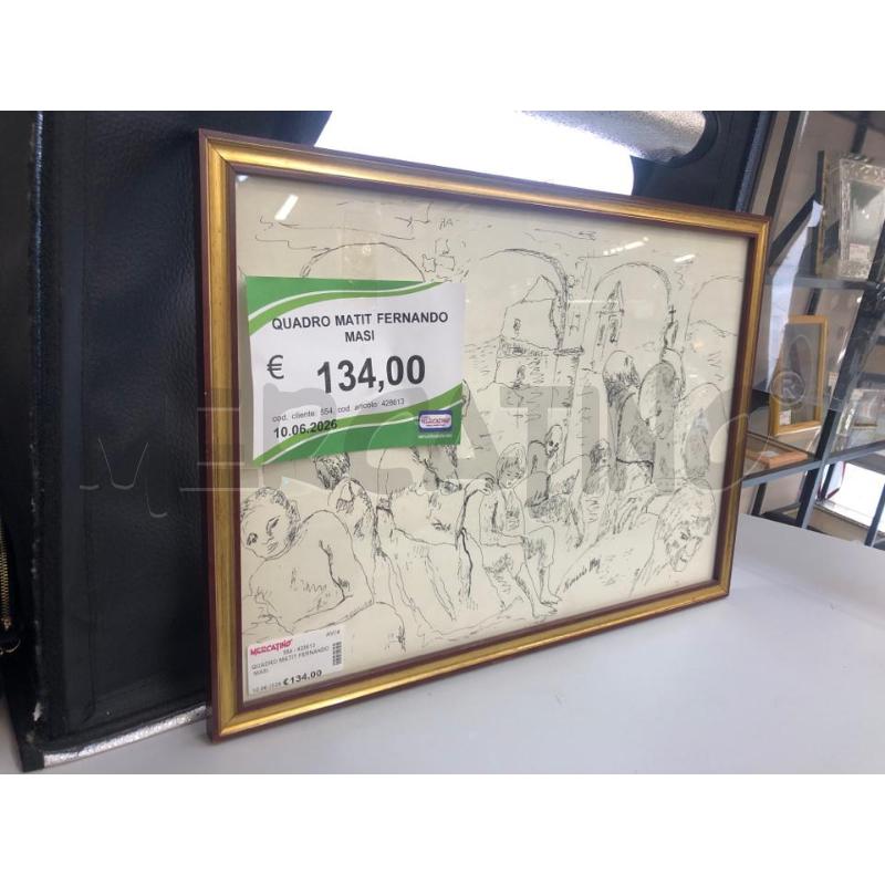QUADRO MATIT FERNANDO MASI  | Mercatino dell'Usato Avellino 3