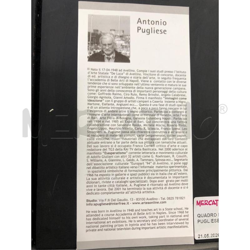 QUADRO NO CORNICE A. PUGLIESE | Mercatino dell'Usato Avellino 3