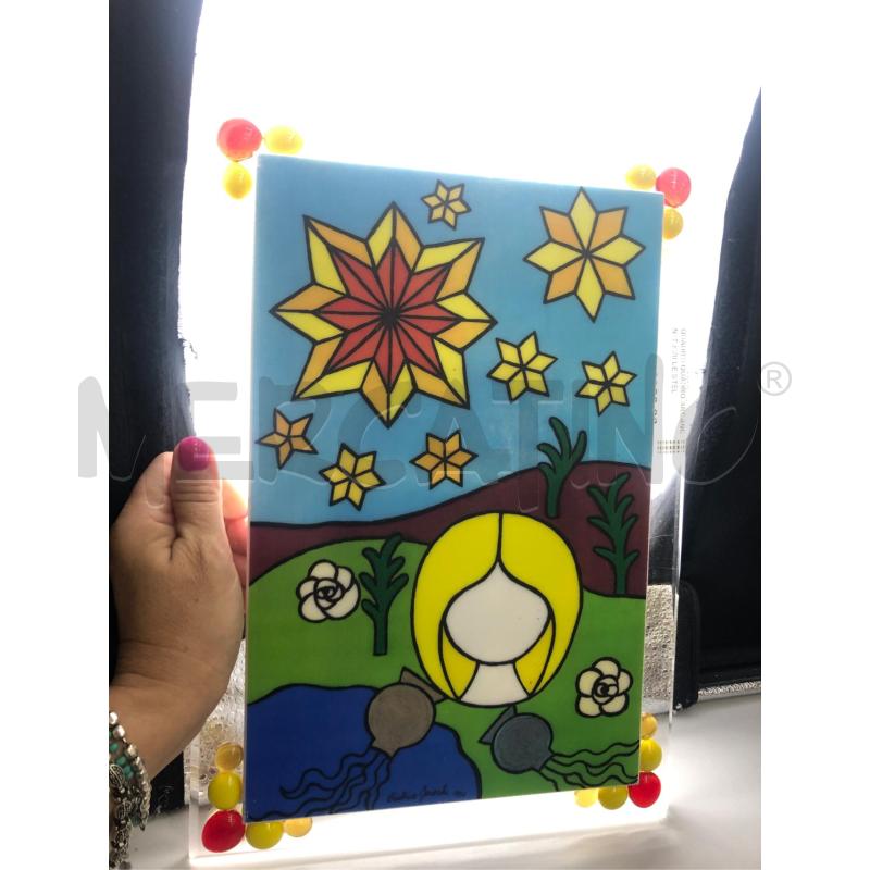 QUADRO QUADRO ARCANO N17 XVII LE STELLE 2/100 BEATRICE FINESCHI | Mercatino dell'Usato Avellino 3