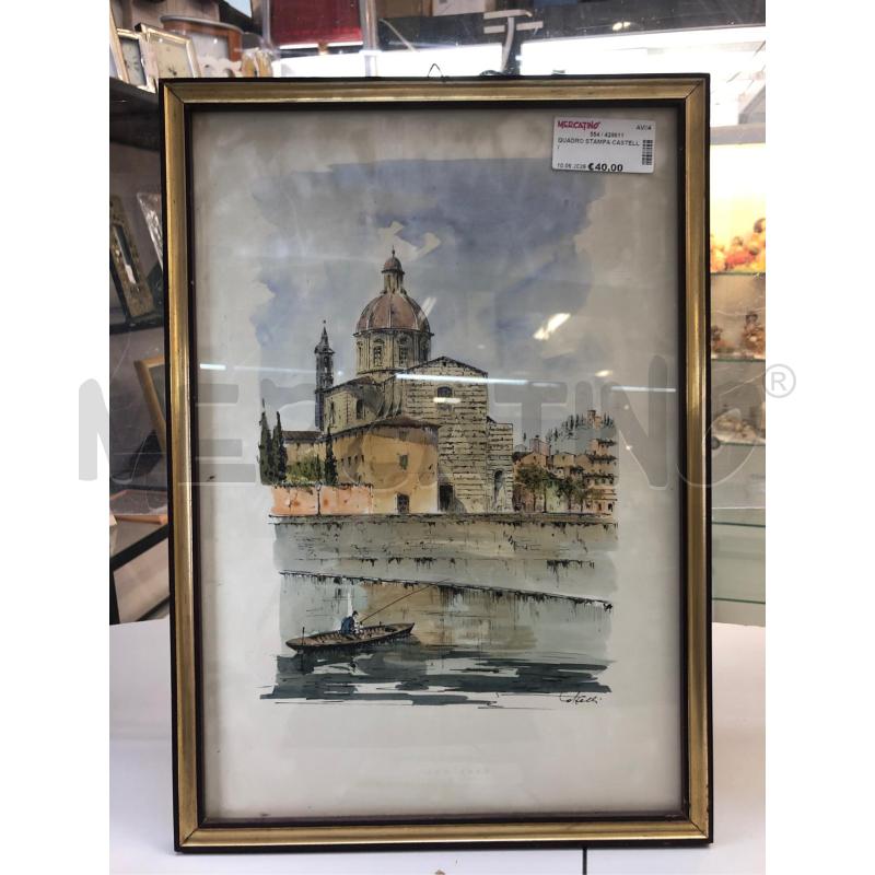 QUADRO STAMPA CASTELLI  | Mercatino dell'Usato Avellino 1