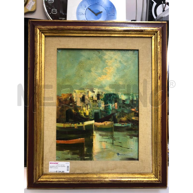 QUADRO VECCHIO BARRA PORTICCIOLO | Mercatino dell'Usato Avellino 1